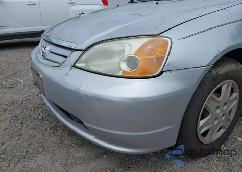 2003 Honda Civic Lx z USA, uszkodzony, nr VIN 2HGES16563H583085